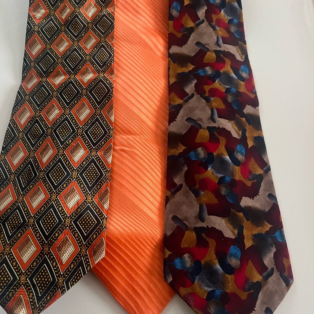Fall tie bundle.  J.Garcia tie included.